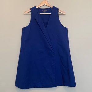 A/X Armani Exchange Royal Blue Sleeveless Coat
